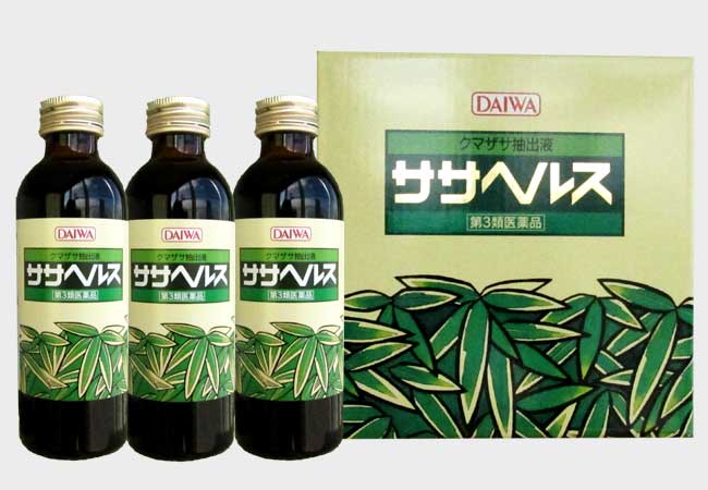 ササヘルス3本入りの値段のイメージ写真です。
